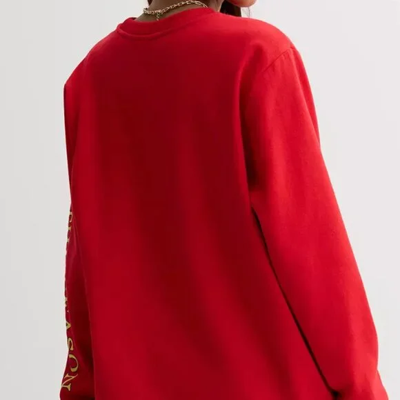 Juniors' Peanuts Snoopy Tis The Season Graphic Pullover XL - Picture 5 of 6